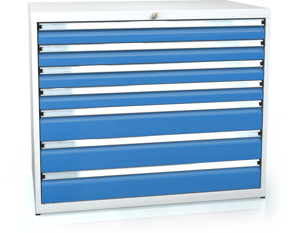Drawer cabinet 840 x 1014 x 600 - 7x drawers